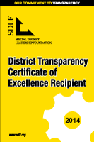 District Transparency Certificate of Excellence Recipient