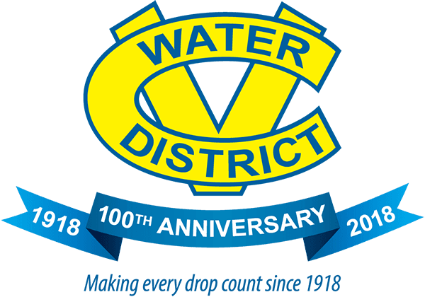 CVWD 100 Year logo
